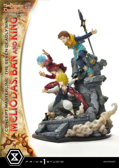 Seven Deadly Sins Concept Masterline Series Statue Meliodas, Ban and King 55 cm – Bild 7