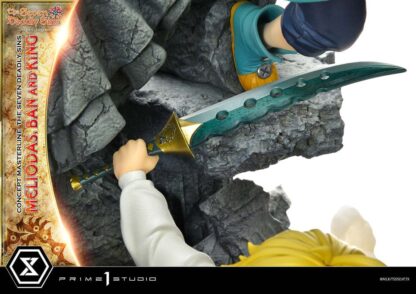 Seven Deadly Sins Concept Masterline Series Statue Meliodas, Ban and King 55 cm – Bild 12