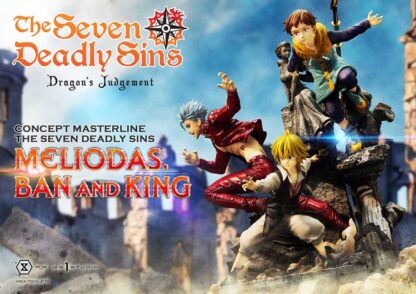 Seven Deadly Sins Concept Masterline Series Statue Meliodas, Ban and King 55 cm – Bild 16