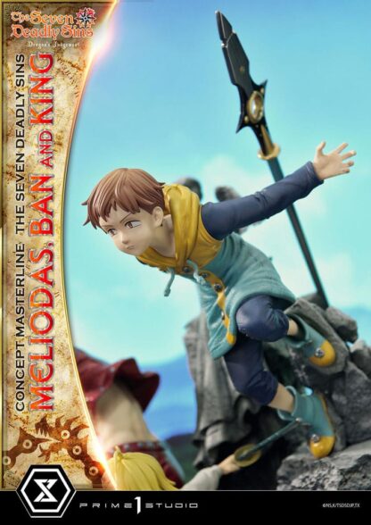 Seven Deadly Sins Concept Masterline Series Statue Meliodas, Ban and King 55 cm – Bild 19