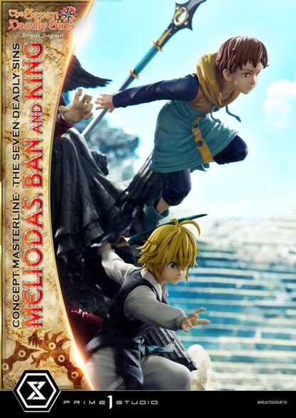 Seven Deadly Sins Concept Masterline Series Statue Meliodas, Ban and King 55 cm – Bild 21