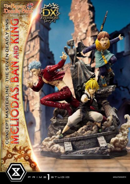 Seven Deadly Sins Concept Masterline Series Statue Meliodas, Ban and King Deluxe Version 55 cm – Bild 18