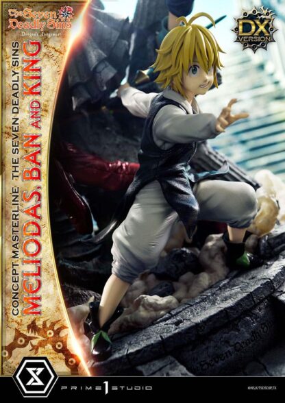 Seven Deadly Sins Concept Masterline Series Statue Meliodas, Ban and King Deluxe Version 55 cm – Bild 21