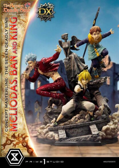 Seven Deadly Sins Concept Masterline Series Statue Meliodas, Ban and King Deluxe Bonus Version 55 cm – Bild 5