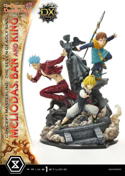 Seven Deadly Sins Concept Masterline Series Statue Meliodas, Ban and King Deluxe Bonus Version 55 cm – Bild 12