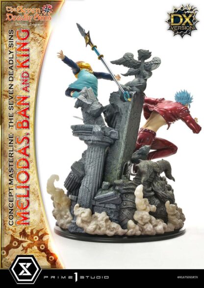 Seven Deadly Sins Concept Masterline Series Statue Meliodas, Ban and King Deluxe Bonus Version 55 cm – Bild 13