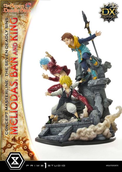 Seven Deadly Sins Concept Masterline Series Statue Meliodas, Ban and King Deluxe Bonus Version 55 cm – Bild 14