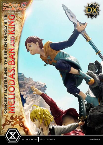 Seven Deadly Sins Concept Masterline Series Statue Meliodas, Ban and King Deluxe Bonus Version 55 cm – Bild 20