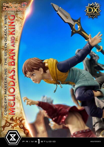 Seven Deadly Sins Concept Masterline Series Statue Meliodas, Ban and King Deluxe Bonus Version 55 cm – Bild 21