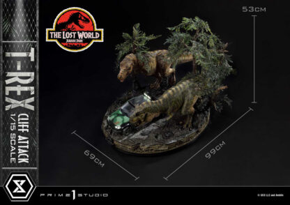 Jurassic World: The Lost World Statue 1/15 T-Rex Cliff Attack 53 cm – Bild 4