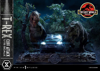 Jurassic World: The Lost World Statue 1/15 T-Rex Cliff Attack 53 cm – Bild 14