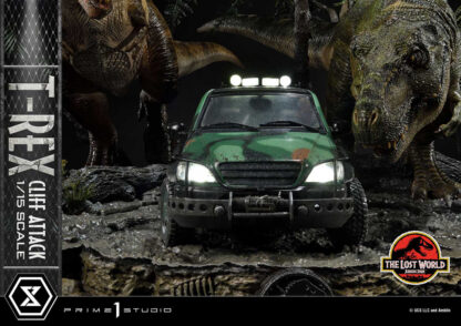 Jurassic World: The Lost World Statue 1/15 T-Rex Cliff Attack 53 cm – Bild 18