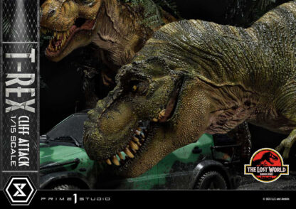 Jurassic World: The Lost World Statue 1/15 T-Rex Cliff Attack 53 cm – Bild 21
