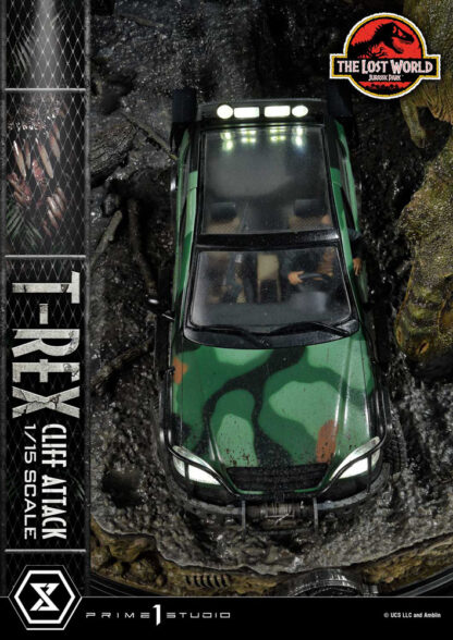 Jurassic World: The Lost World Statue 1/15 T-Rex Cliff Attack 53 cm – Bild 25