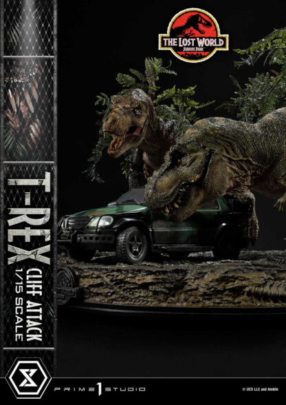 Jurassic World: The Lost World Statue 1/15 T-Rex Cliff Attack 53 cm – Bild 27