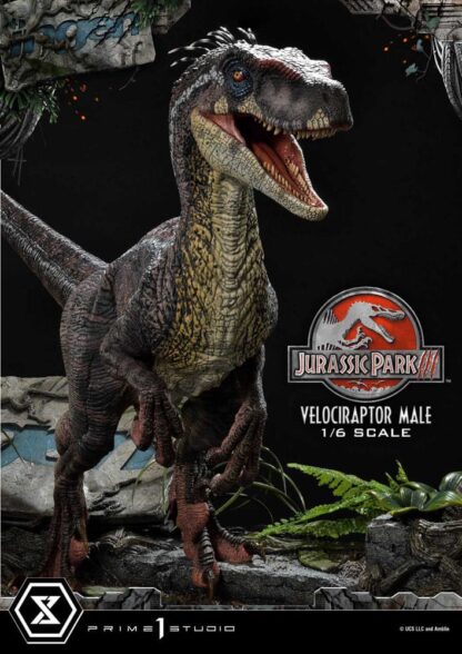 Jurassic Park III Legacy Museum Collection Statue 1/6 Velociraptor Male 40 cm – Bild 18