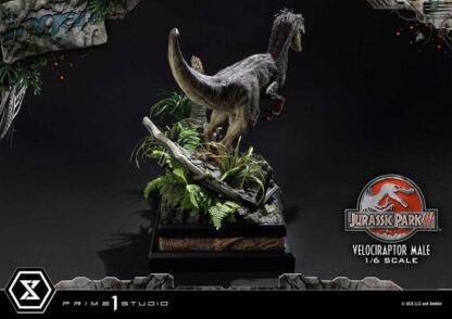 Jurassic Park III Legacy Museum Collection Statue 1/6 Velociraptor Male 40 cm – Bild 21