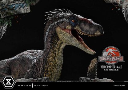 Jurassic Park III Legacy Museum Collection Statue 1/6 Velociraptor Male 40 cm – Bild 23