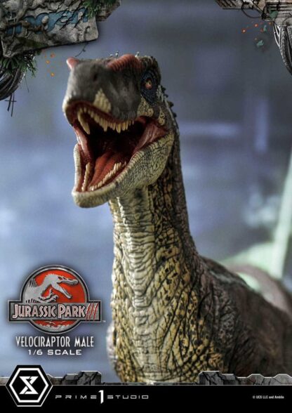 Jurassic Park III Legacy Museum Collection Statue 1/6 Velociraptor Male 40 cm – Bild 27