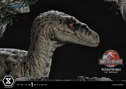 Jurassic Park III Legacy Museum Collection Statue 1/6 Velociraptor Female Bonus Version 44 cm – Bild 9