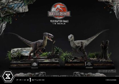 Jurassic Park III Legacy Museum Collection Statue 1/6 Velociraptor Female Bonus Version 44 cm – Bild 10