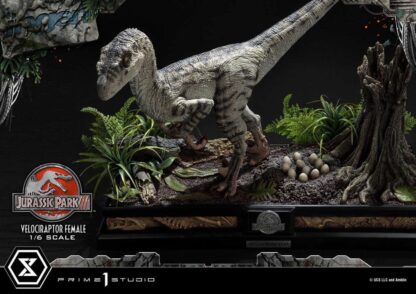 Jurassic Park III Legacy Museum Collection Statue 1/6 Velociraptor Female Bonus Version 44 cm – Bild 13