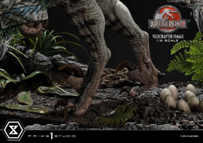 Jurassic Park III Legacy Museum Collection Statue 1/6 Velociraptor Female Bonus Version 44 cm – Bild 19