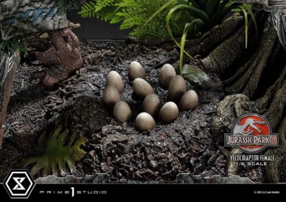 Jurassic Park III Legacy Museum Collection Statue 1/6 Velociraptor Female Bonus Version 44 cm – Bild 21