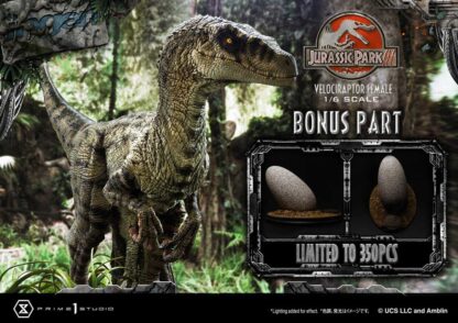 Jurassic Park III Legacy Museum Collection Statue 1/6 Velociraptor Female Bonus Version 44 cm – Bild 24