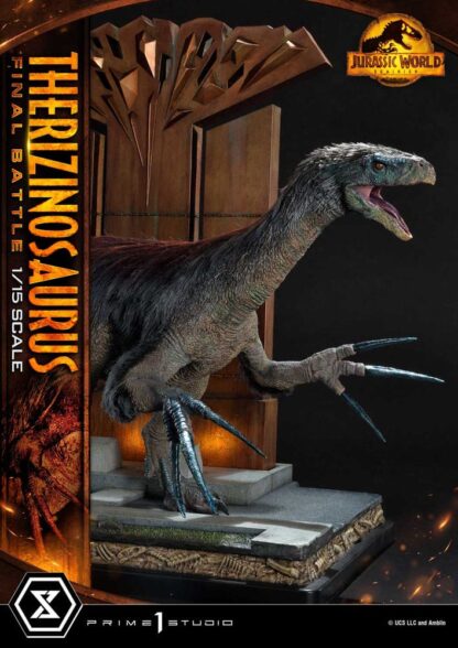 Jurassic World: Ein neues Zeitalter Legacy Museum Collection Statue 1/15 Therizinosaurus Final Battle Regular Version 55 cm – Bild 22