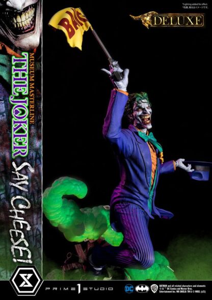 DC Comics Statue 1/3 The Joker Say Cheese Deluxe Bonus Version 99 cm – Bild 8