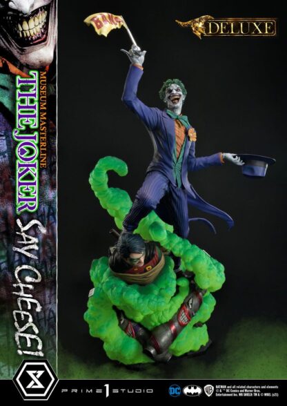 DC Comics Statue 1/3 The Joker Say Cheese Deluxe Bonus Version 99 cm – Bild 11