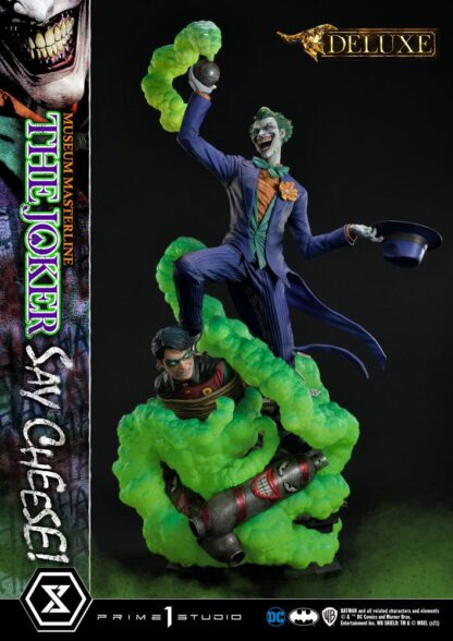 DC Comics Statue 1/3 The Joker Say Cheese Deluxe Bonus Version 99 cm – Bild 14
