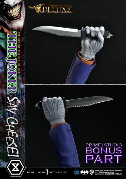 DC Comics Statue 1/3 The Joker Say Cheese Deluxe Bonus Version 99 cm – Bild 18