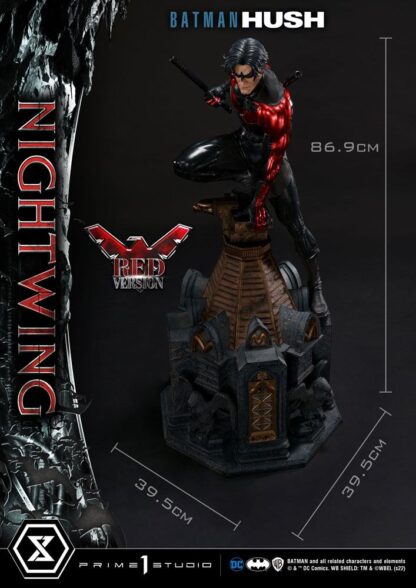 Batman Hush Statue Nightwing Red Version 87 cm – Bild 2