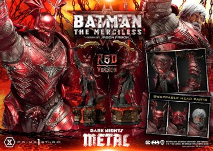 Dark Nights: Death Metal Statue 1/3 The Mericless Red Version 111 cm – Bild 4