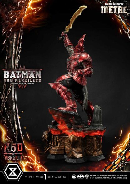 Dark Nights: Death Metal Statue 1/3 The Mericless Red Version 111 cm – Bild 8