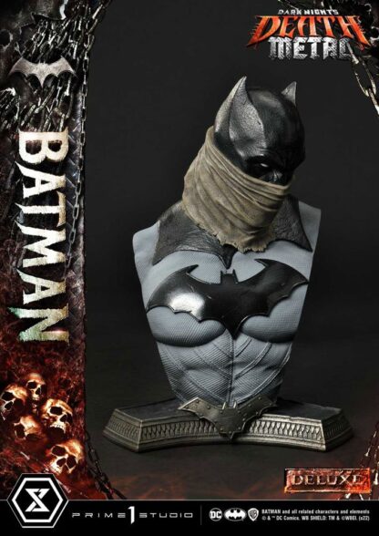 Dark Knights: Metal Statue 1/3 Death Metal Batman Deluxe Bonus Ver. 105 cm – Bild 6