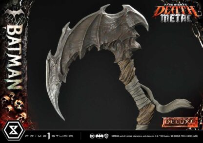 Dark Knights: Metal Statue 1/3 Death Metal Batman Deluxe Bonus Ver. 105 cm – Bild 14