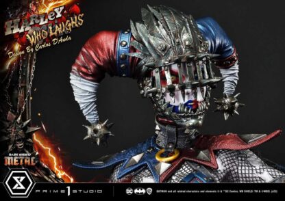 Dark Nights: Metal Museum Masterline Series Statue 1/3 Harley Quinn Who Laughs Concept Design by Caelos D`anda Deluxe Version 78 cm – Bild 2