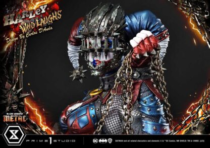 Dark Nights: Metal Museum Masterline Series Statue 1/3 Harley Quinn Who Laughs Concept Design by Caelos D`anda Deluxe Version 78 cm – Bild 5