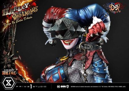 Dark Nights: Metal Museum Masterline Series Statue 1/3 Harley Quinn Who Laughs Concept Design by Caelos D`anda Deluxe Version 78 cm – Bild 25
