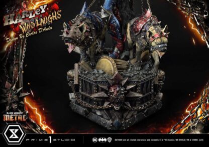 Dark Nights: Metal Museum Masterline Series Statue 1/3 Harley Quinn Who Laughs Concept Design by Caelos D`anda Deluxe Bonus Version 78 cm – Bild 5