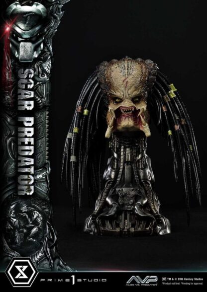 The Alien vs. Predator Museum Masterline Series Statue 1/3 Scar Predator Deluxe Version 93 cm – Bild 12