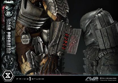 The Alien vs. Predator Museum Masterline Series Statue 1/3 Scar Predator Deluxe Version 93 cm – Bild 15