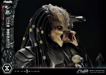 The Alien vs. Predator Museum Masterline Series Statue 1/3 Scar Predator Deluxe Version 93 cm – Bild 16