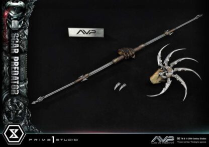The Alien vs. Predator Museum Masterline Series Statue 1/3 Scar Predator Deluxe Version 93 cm – Bild 20
