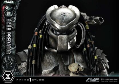 The Alien vs. Predator Museum Masterline Series Statue 1/3 Scar Predator Deluxe Bonus Version 93 cm – Bild 8