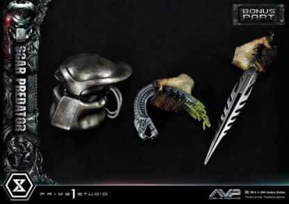 The Alien vs. Predator Museum Masterline Series Statue 1/3 Scar Predator Deluxe Bonus Version 93 cm – Bild 26