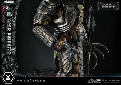 The Alien vs. Predator Museum Masterline Series Statue 1/3 Scar Predator Deluxe Bonus Version 93 cm – Bild 27
